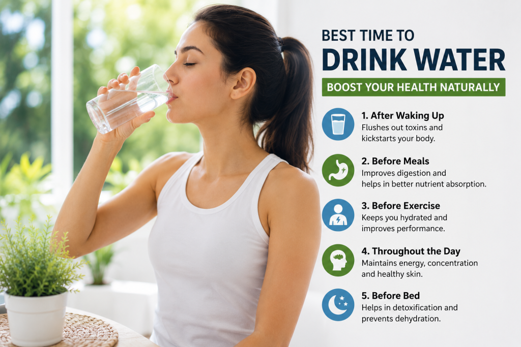 Drink water, boost health naturally
